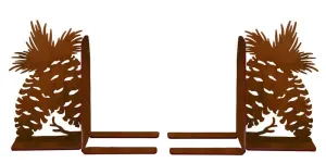 Pine Cone Bookend Set