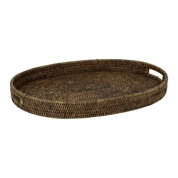 Plantation Rattan Tray Oval Large