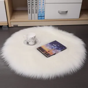 Plush Round Mat