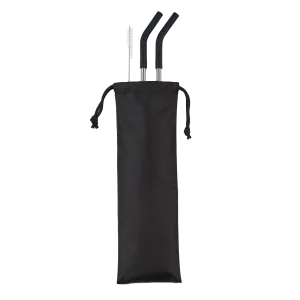 Poppy 2-Pack Stainless Straw Set