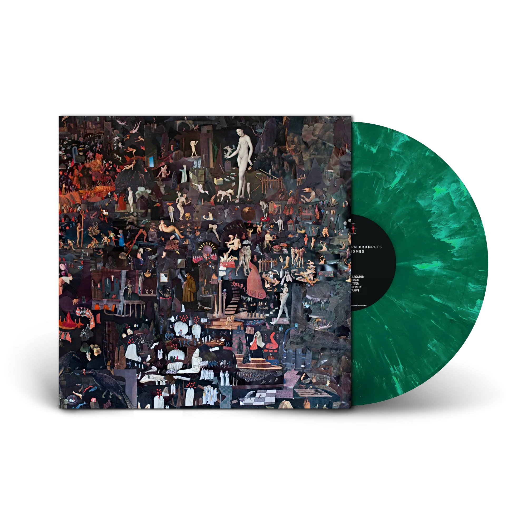 Psychedelic Porn Crumpets / Night Gnomes 12" Emerald Green Vinyl