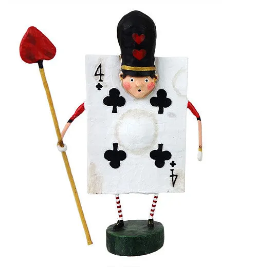 "Four of Clubs" Figurine