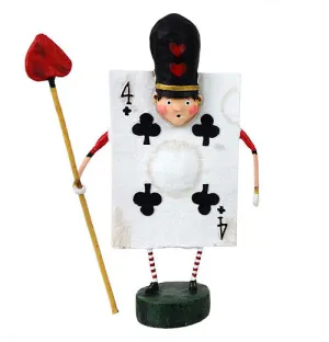 "Four of Clubs" Figurine