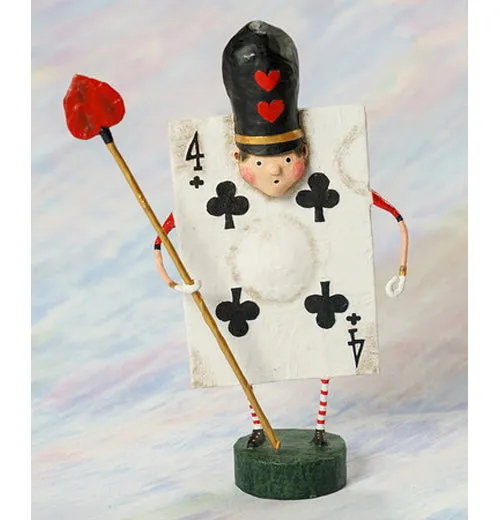 "Four of Clubs" Figurine