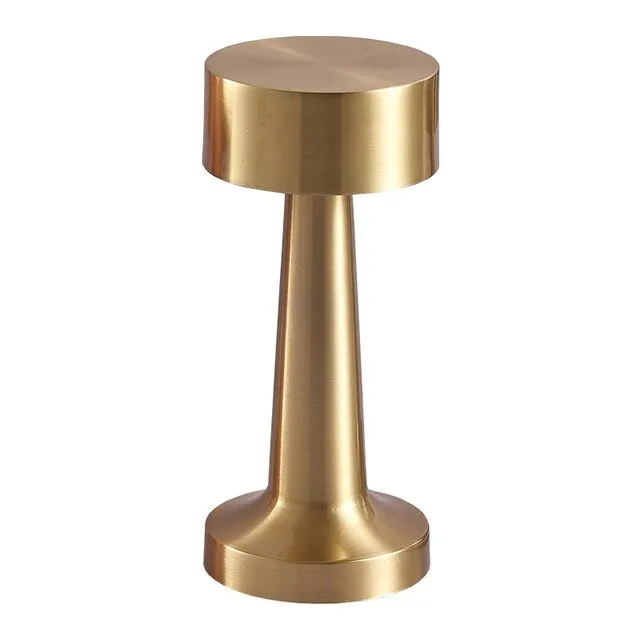 Retro Table Lamp with 3-Color Touch Sensor