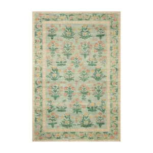 Rifle Paper Co. X Loloi/ Eden Mughal Rose Moss Rug