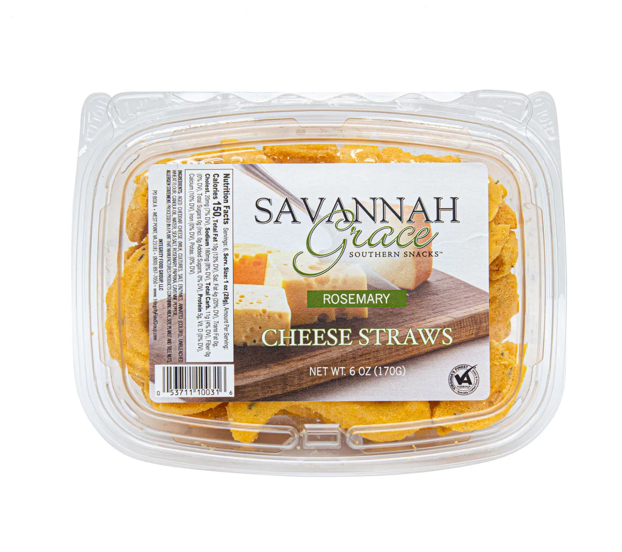 Rosemary Cheese Straws 6 oz