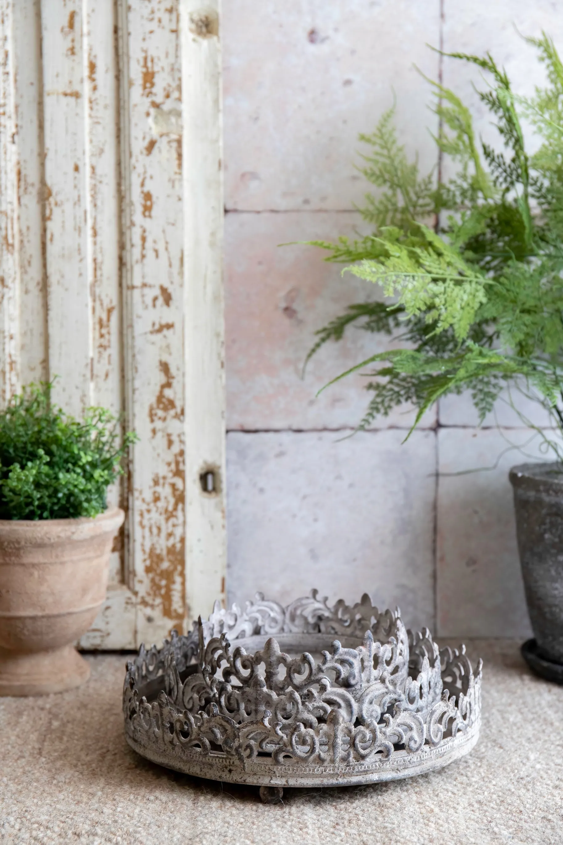 Rustic Grey Distressed Trays - 3 sizes