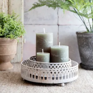 Rustic White Tray - 2 Sizes