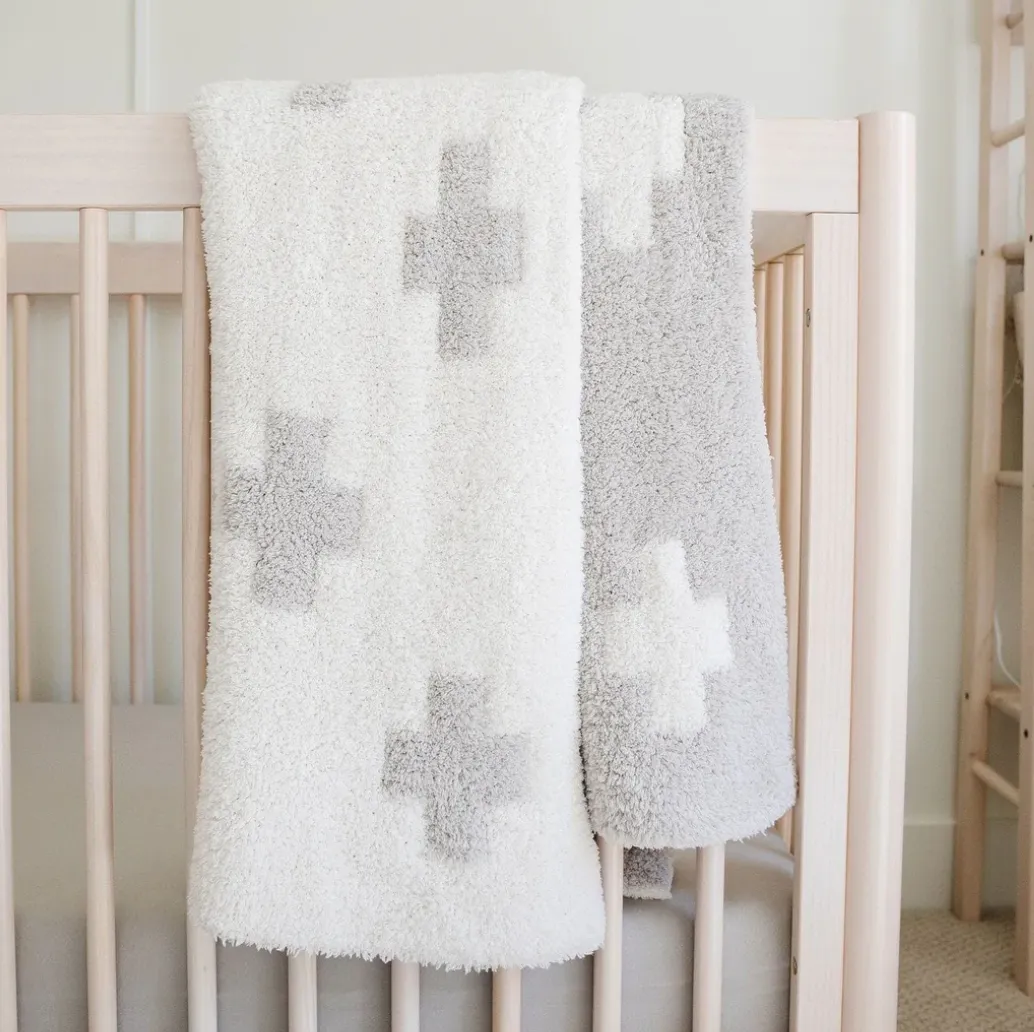 Saranoni - Double Layer Patterned Bamboni Receiving Blankets