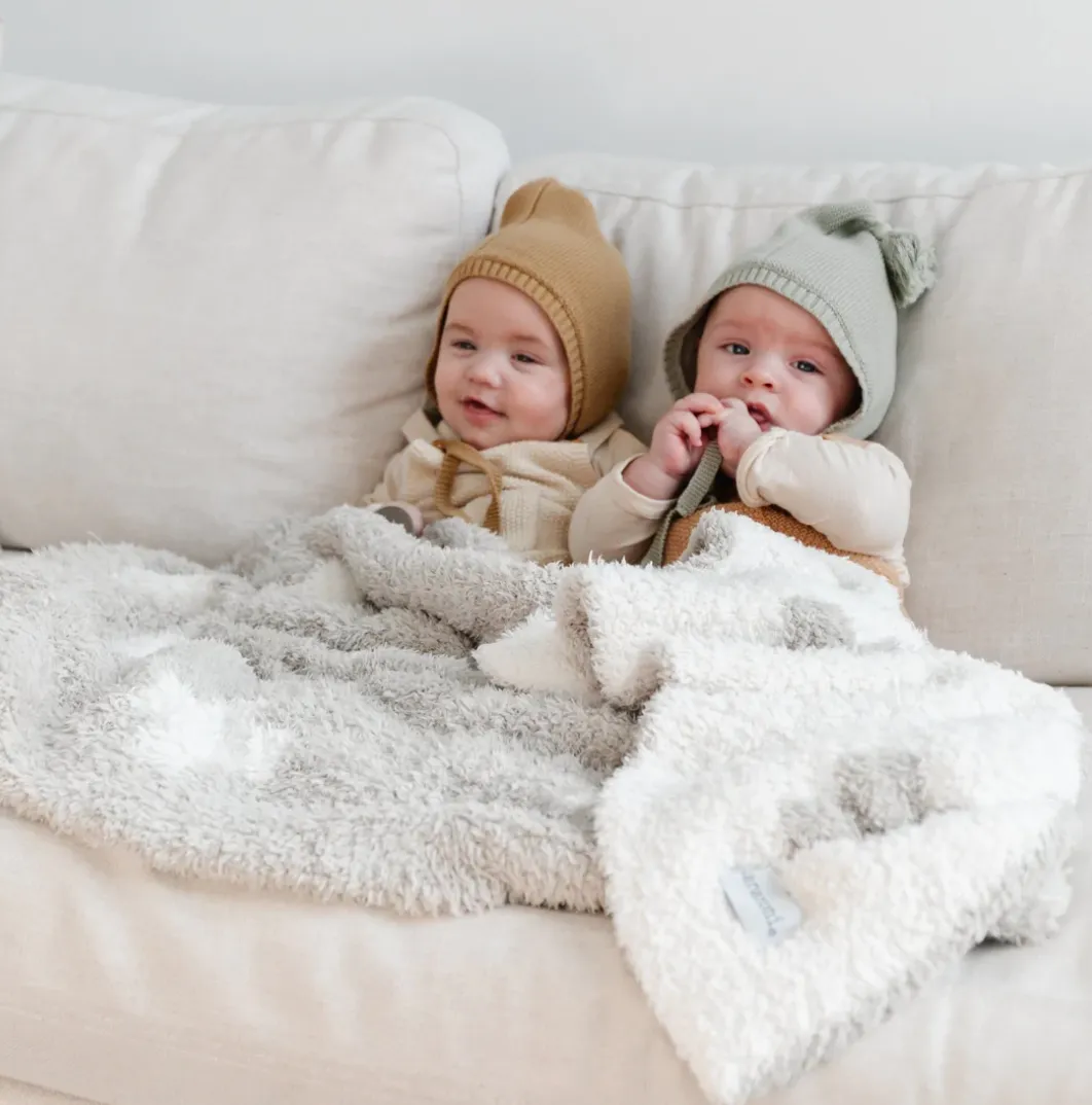 Saranoni - Double Layer Patterned Bamboni Receiving Blankets