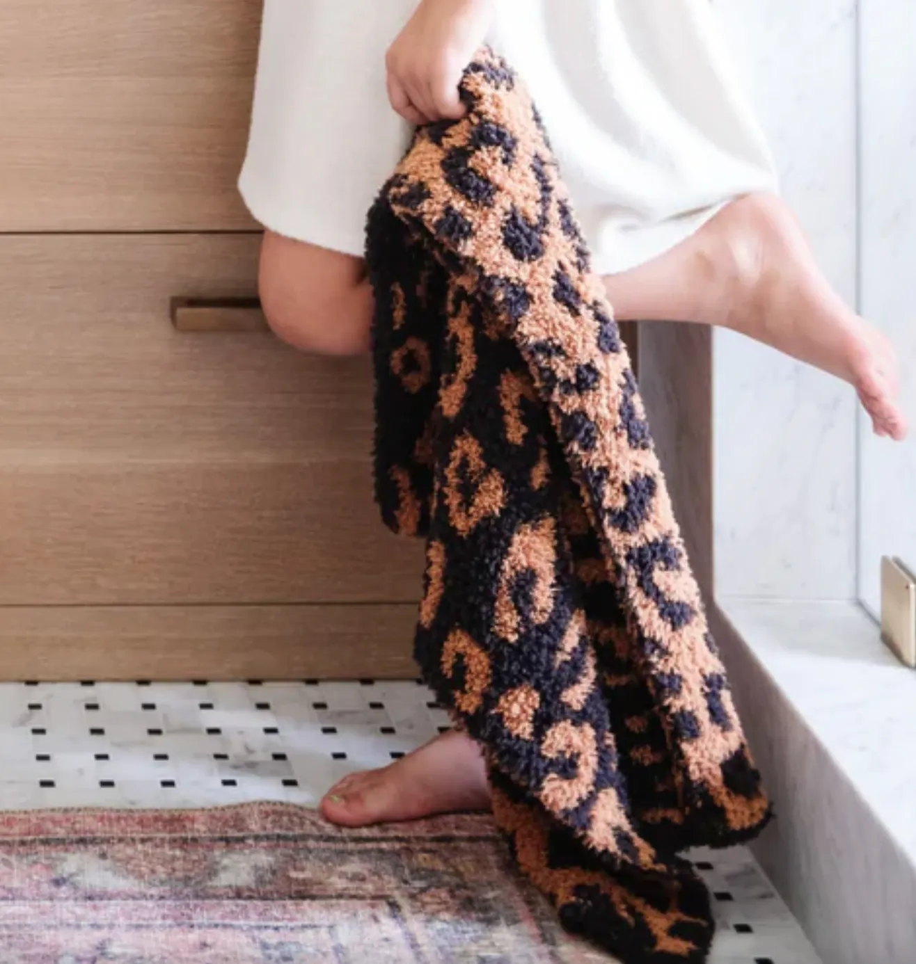 Saranoni - Double Layer Patterned Bamboni Receiving Blankets