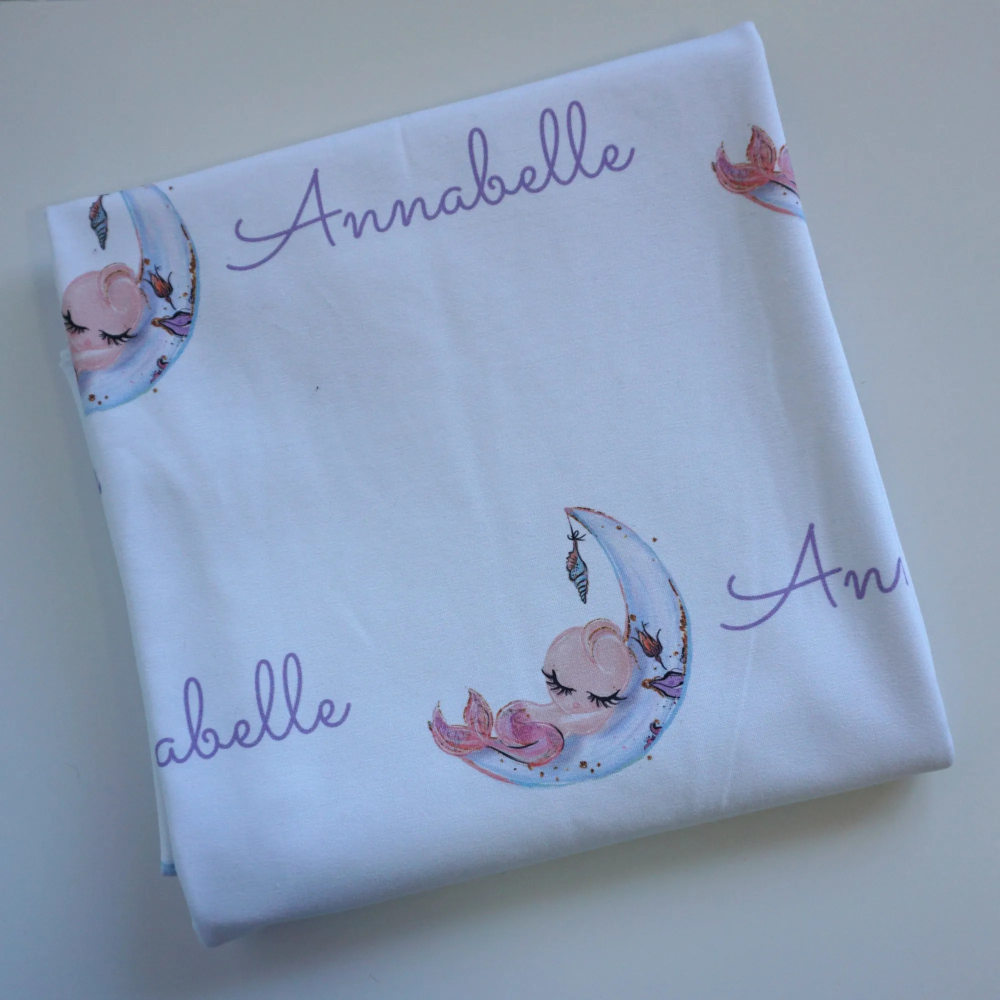 Sleepy Mermaids Swaddling Blanket