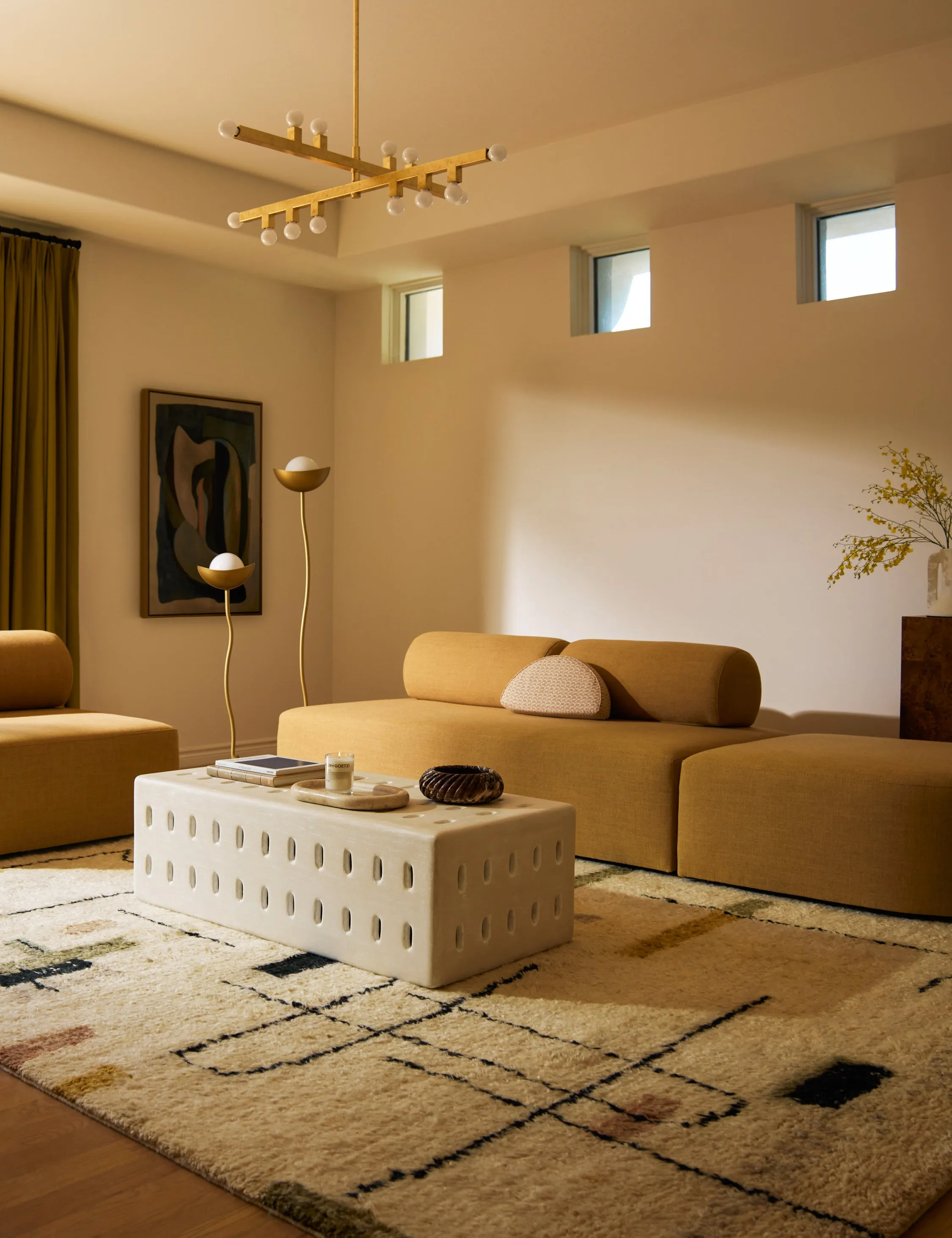 Staccato Hand-Knotted Wool Rug