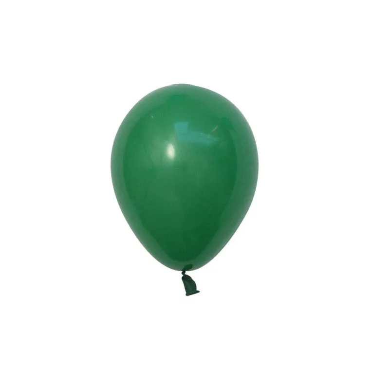 Tiny 5" Balloons - Green (5 Pack)
