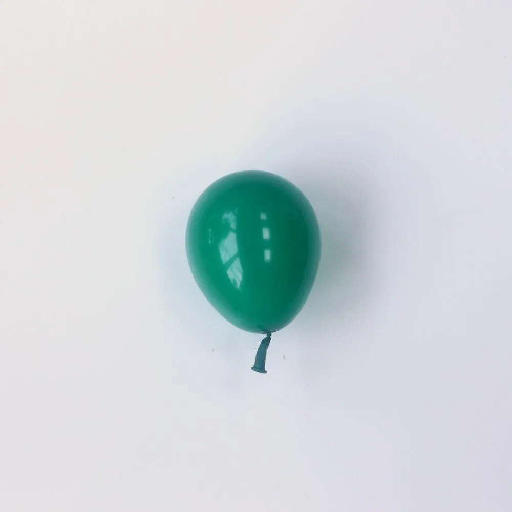 Tiny 5" Balloons - Green (5 Pack)