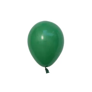 Tiny 5" Balloons - Green (5 Pack)
