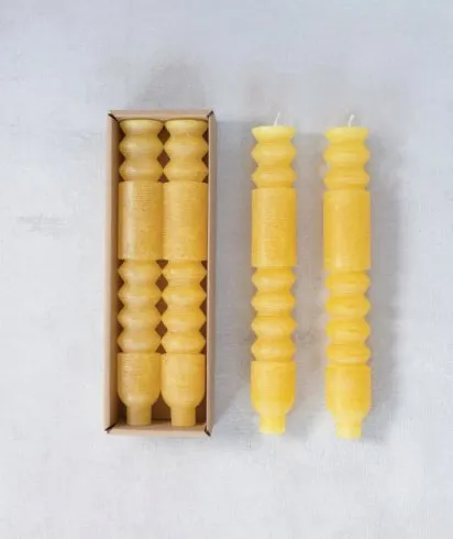 Totem Candle - Tall Tapers - Set of 2