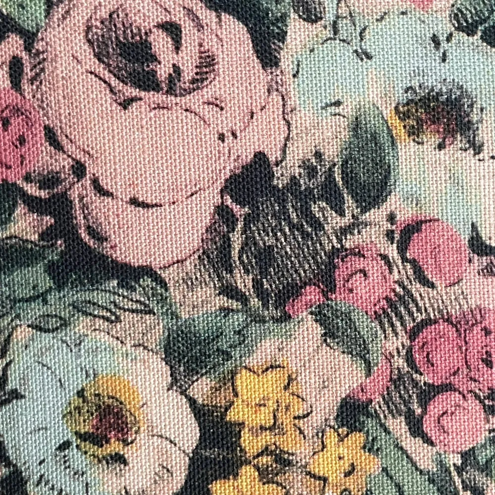 Toucan Floral Sepia