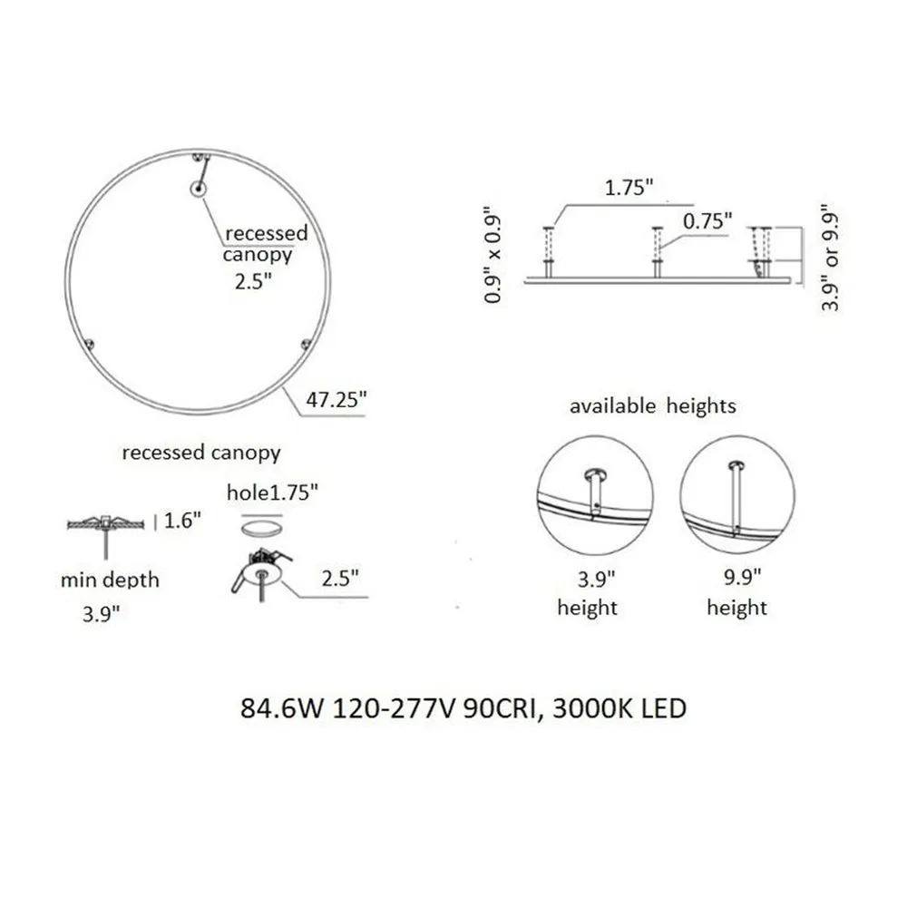 U-Light 120 Wall / Ceiling Light