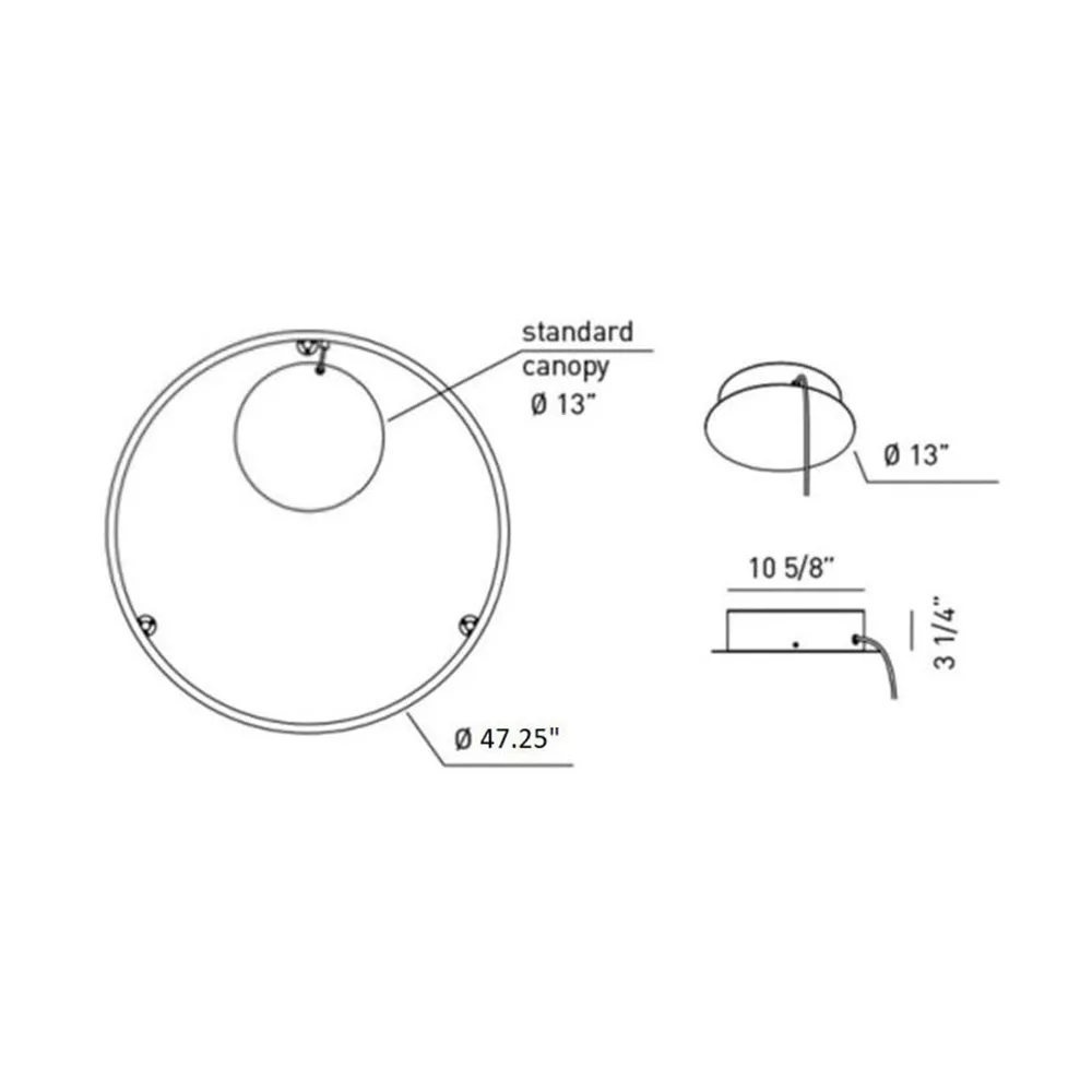 U-Light 120 Wall / Ceiling Light