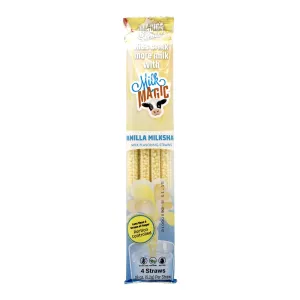 Vanilla Milkshake Milk Straws