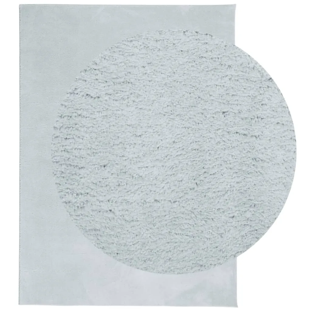 vidaXL HUARTE Short Pile Rug - Soft, Washable & Non-Slip, Cozy Blue 240x340 cm for Living Room & Bedroom