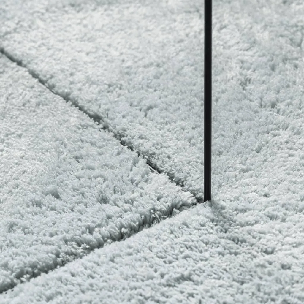 vidaXL HUARTE Short Pile Rug - Soft, Washable & Non-Slip, Cozy Blue 240x340 cm for Living Room & Bedroom