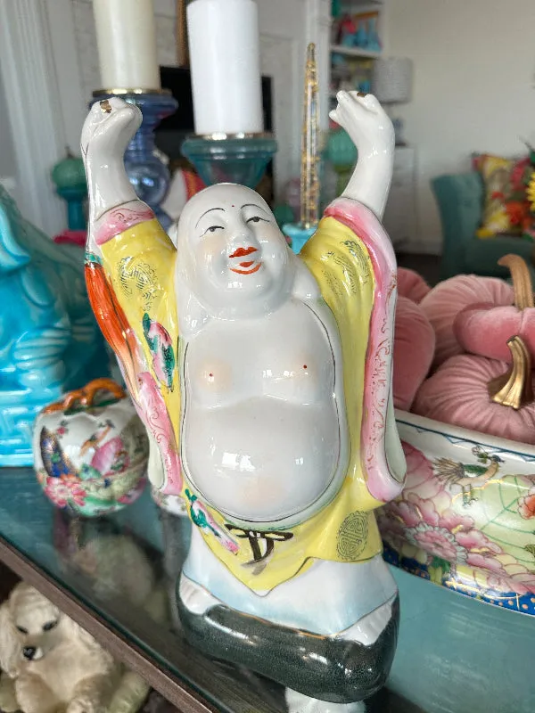 Vintage Buddha Figurine, Standing, Arms Outstretched