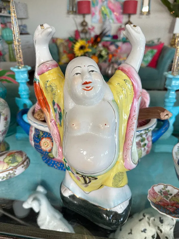 Vintage Buddha Figurine, Standing, Arms Outstretched