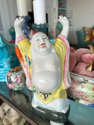 Vintage Buddha Figurine, Standing, Arms Outstretched