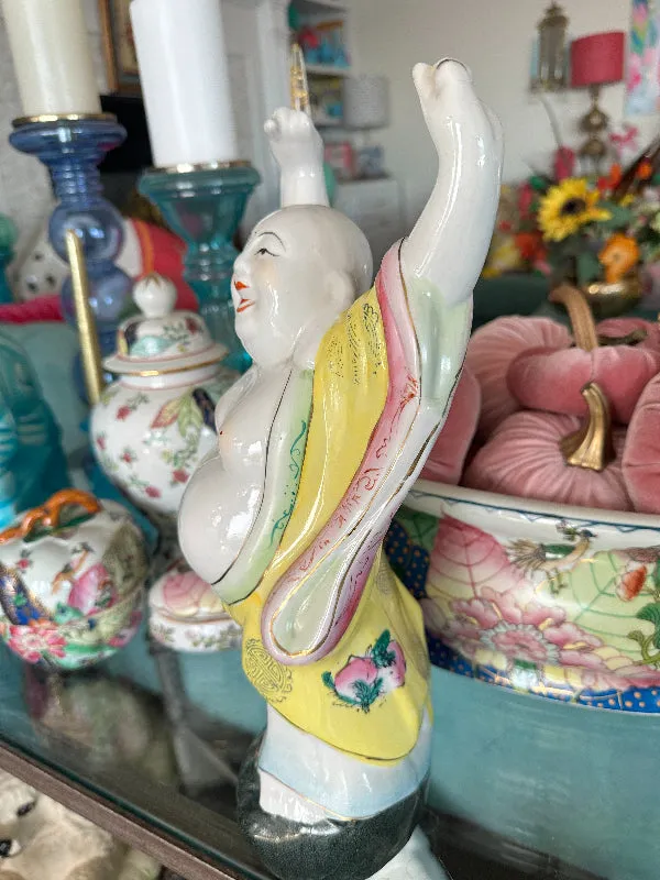 Vintage Buddha Figurine, Standing, Arms Outstretched