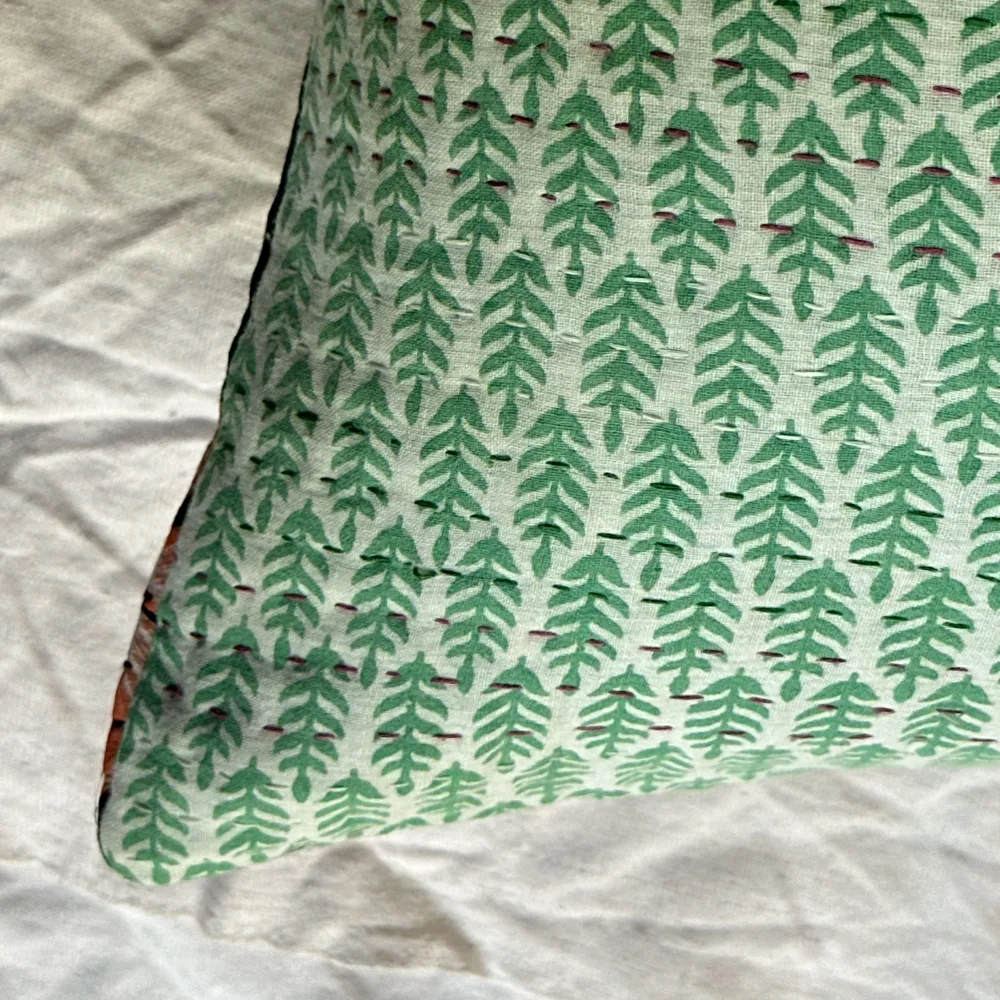 Vintage Sari Pillow (#VFP07)