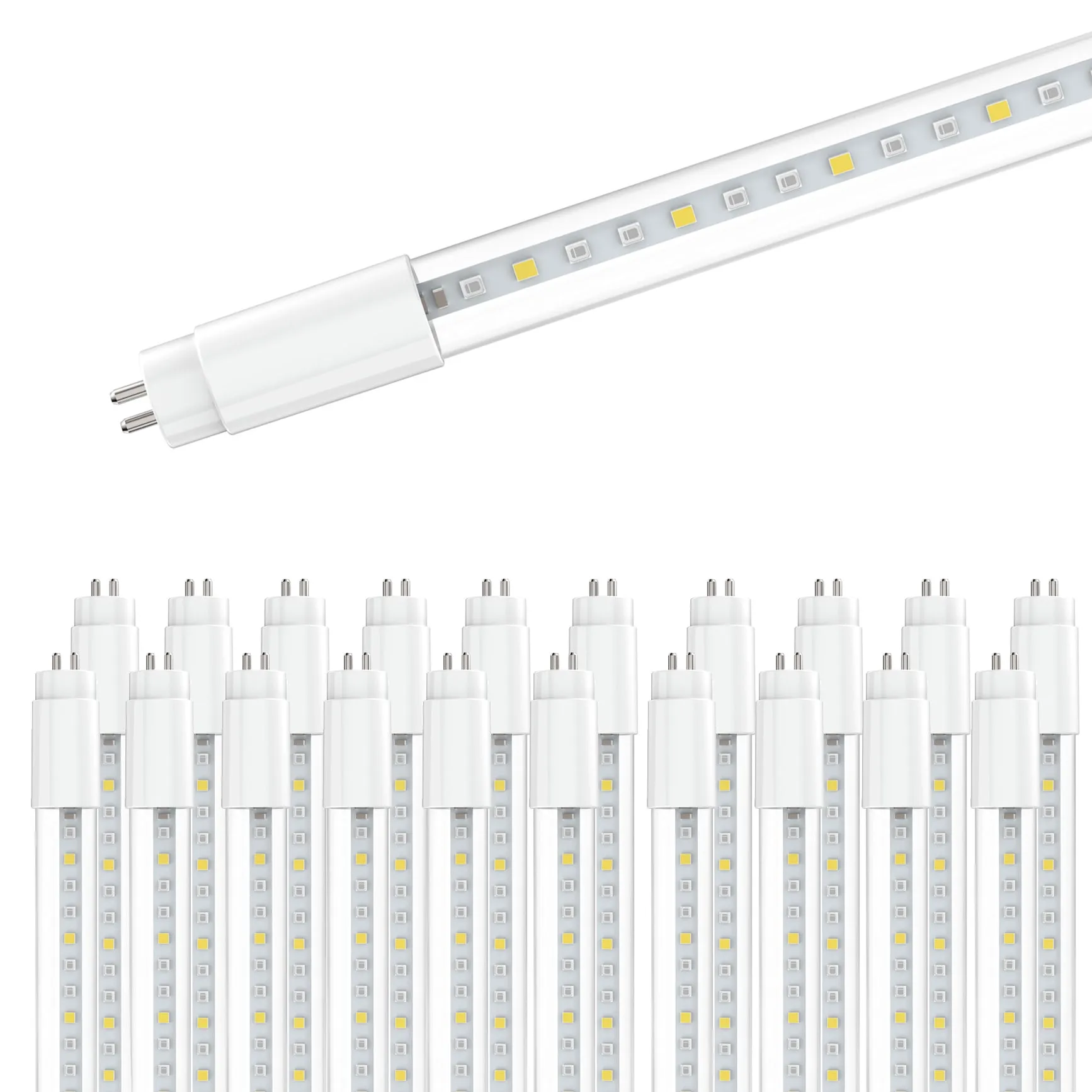 Virigrow 4-Foot T5 Type-A Double-Ended LED Grow Bulb Tube
