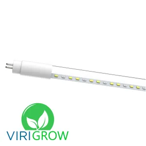 Virigrow 4-Foot T5 Type-A Double-Ended LED Grow Bulb Tube