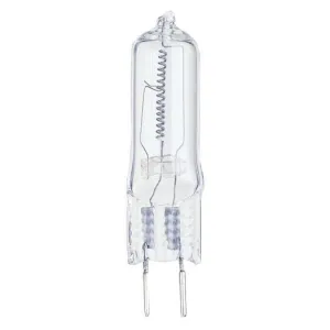 Westinghouse 0471800 75 Watt Halogen T4 Single-Ended Clear - 2900 Kelvin - Warm White - 1050 Lumens - Bi Pin GY6.35 Base - 120 Volt - Card