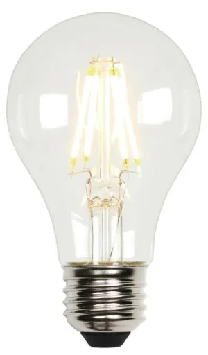 Westinghouse 3316500 6.5 Watt LED A19 Dimmable Filament - 2700 Kelvin - Warm White - 810 Lumens - E26-Medium Base - 120 Volt - Box