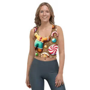 Whimsical Winter Wear Crop Top