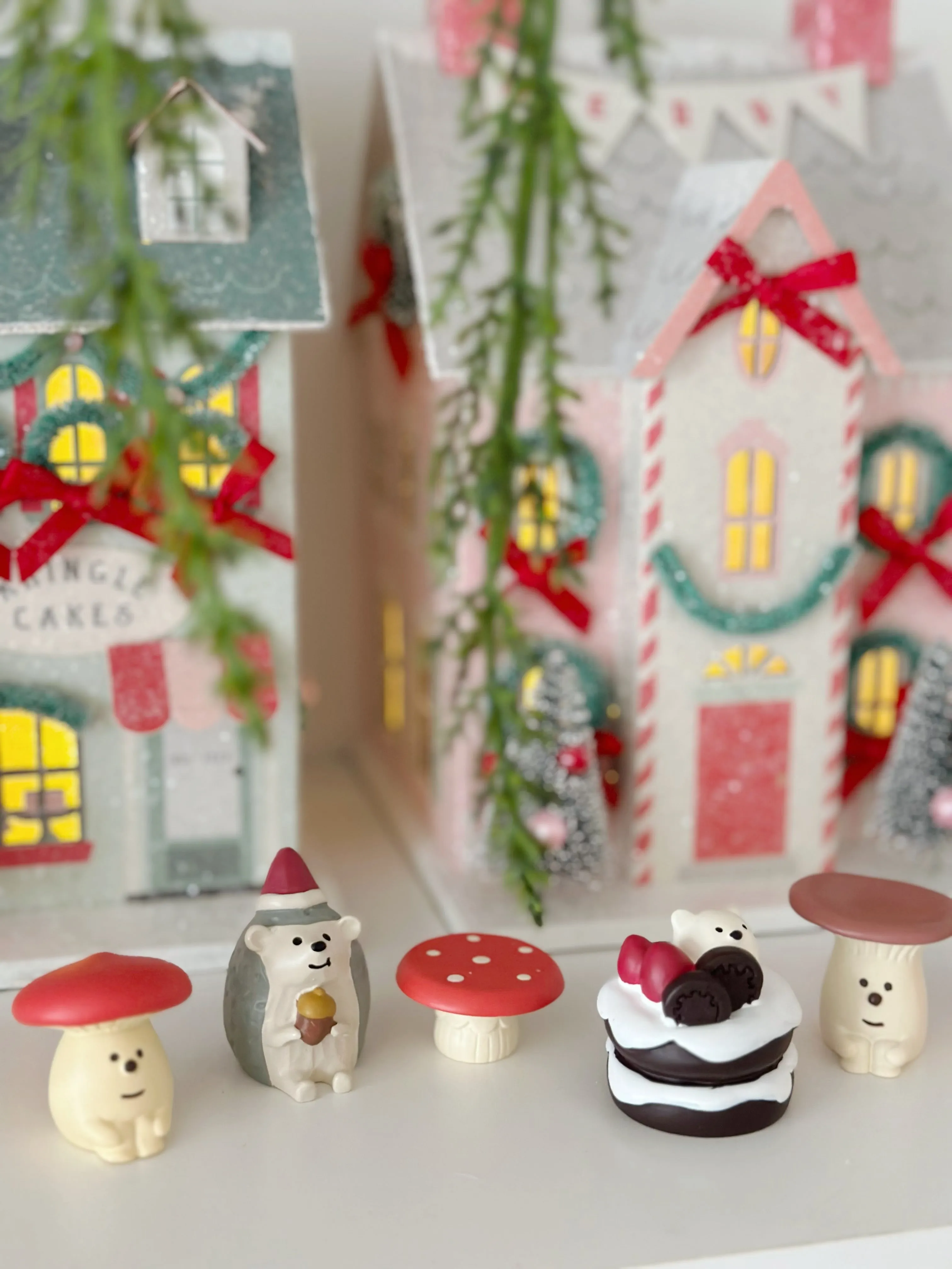 Whimsical Winter Woodland Figurine Set (set of 6)