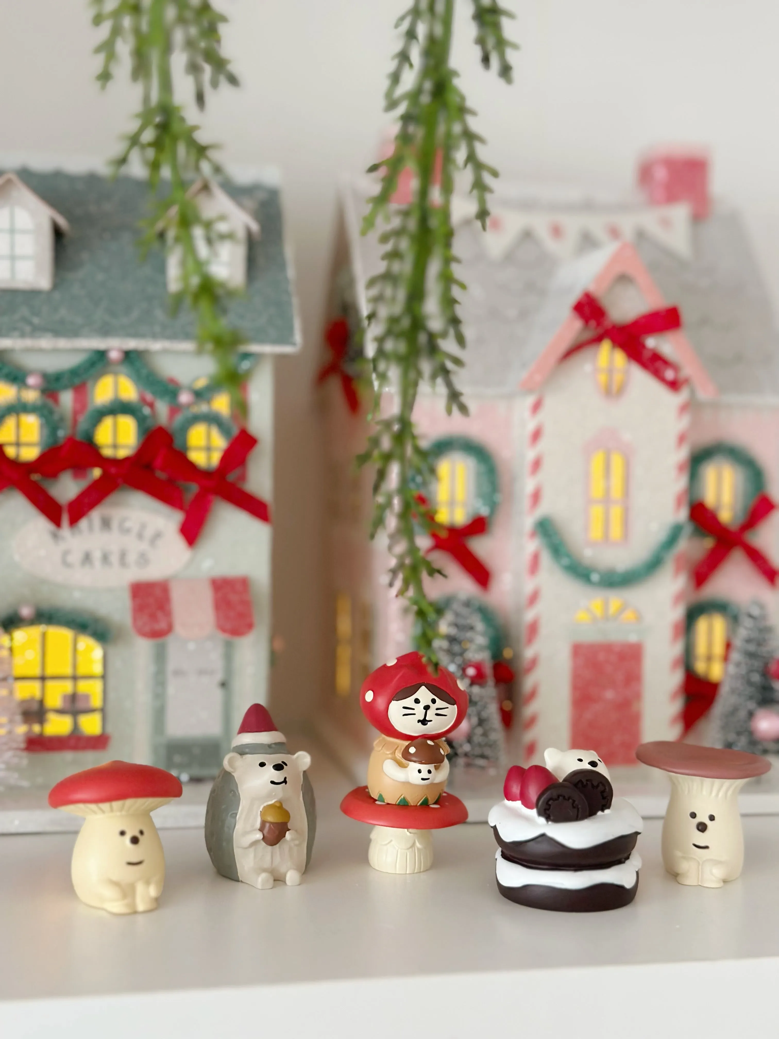 Whimsical Winter Woodland Figurine Set (set of 6)