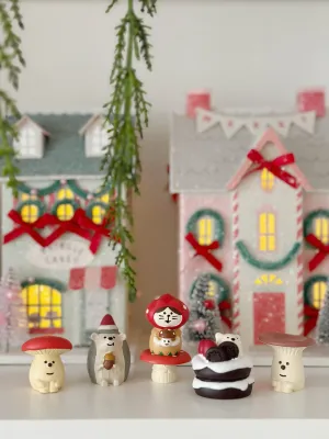 Whimsical Winter Woodland Figurine Set (set of 6)