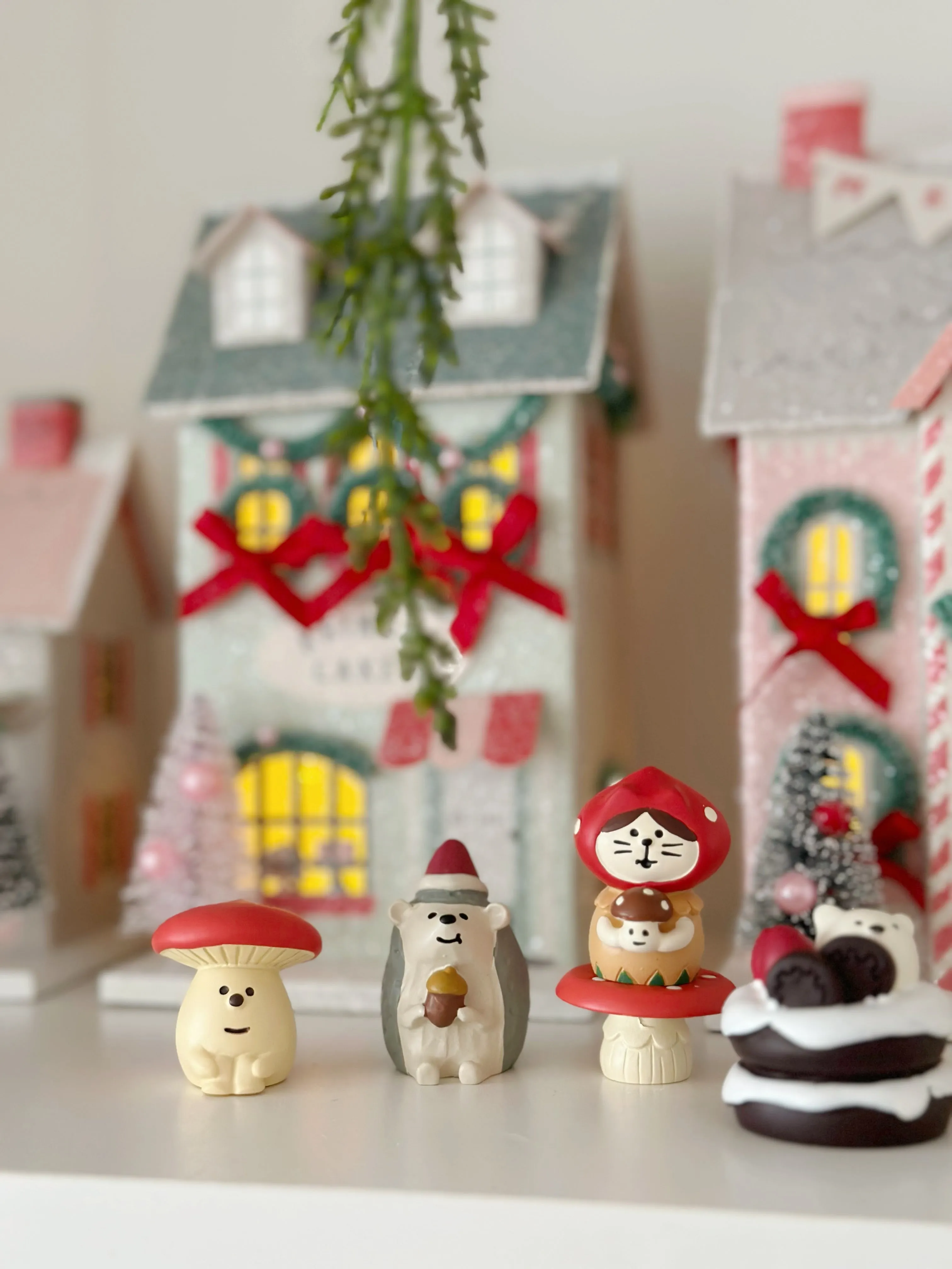 Whimsical Winter Woodland Figurine Set (set of 6)