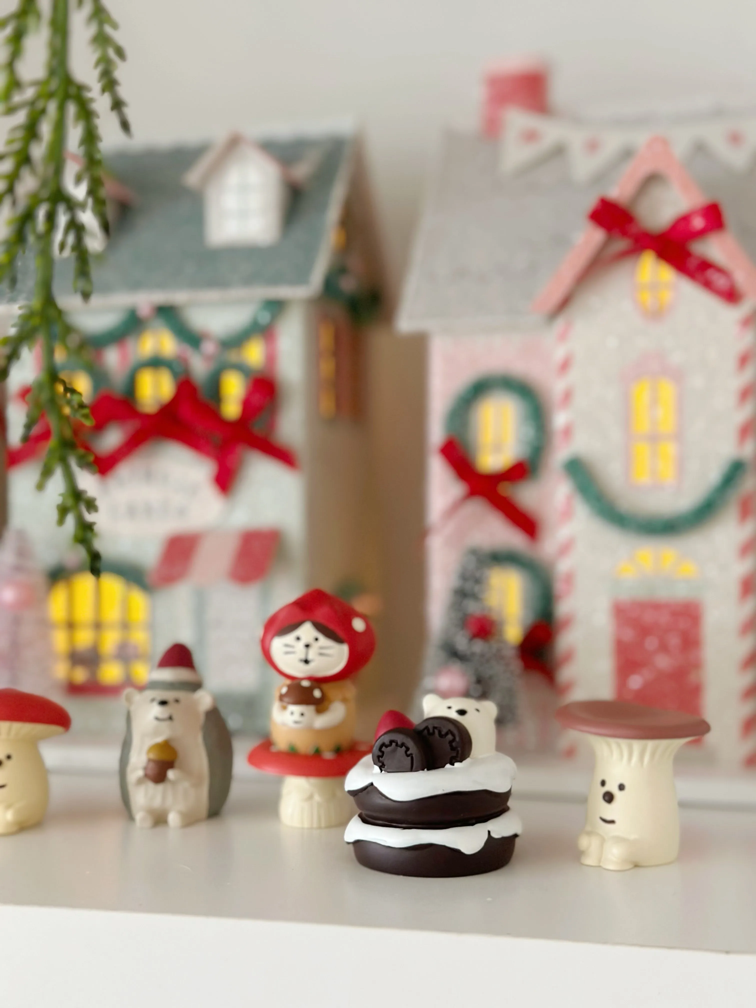 Whimsical Winter Woodland Figurine Set (set of 6)