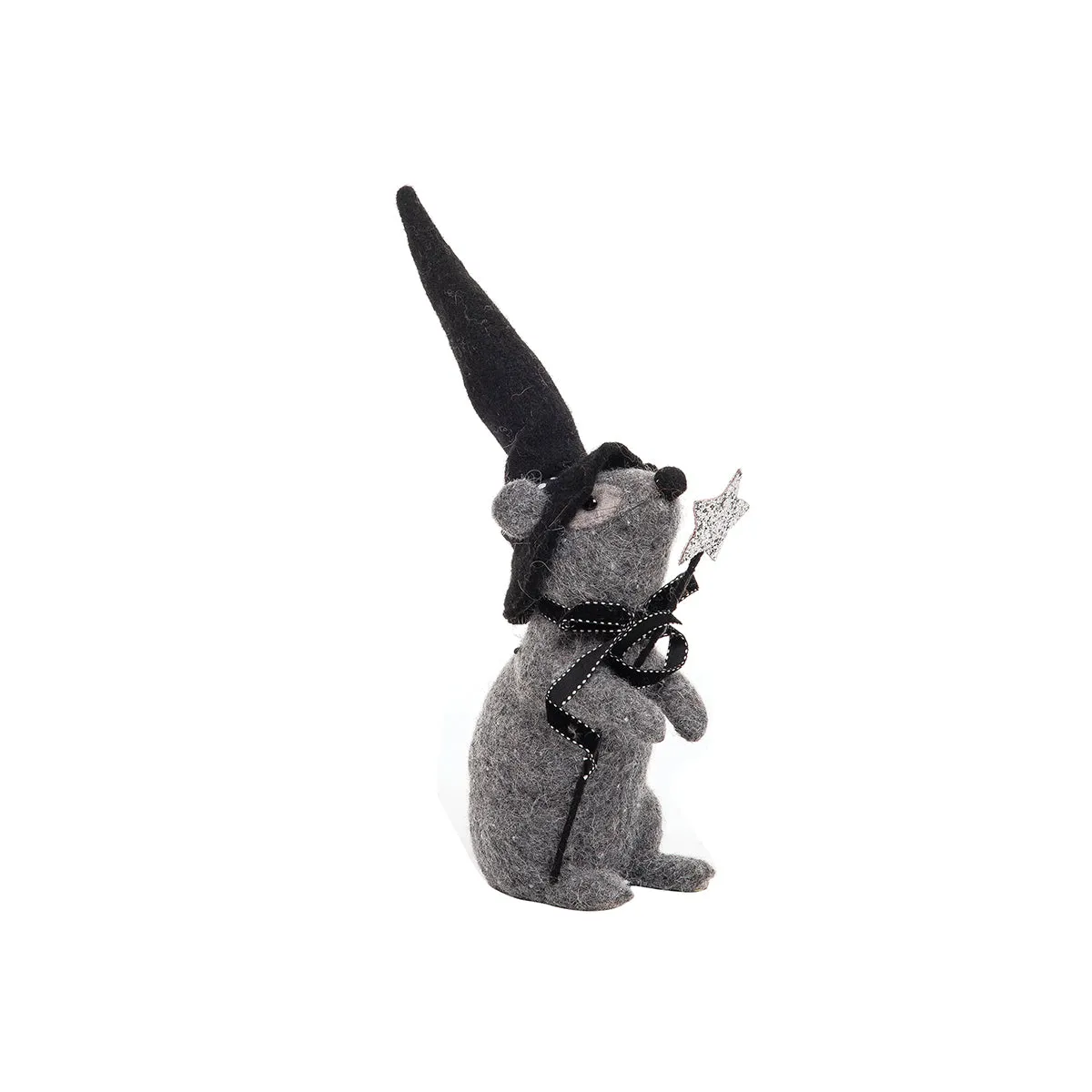 Wooly Mouse Witch Figurine