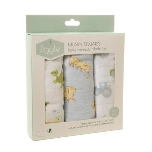 Ziggle Baby Blues Muslins Set